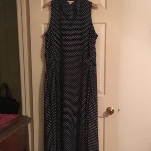 Llbean maxi dress